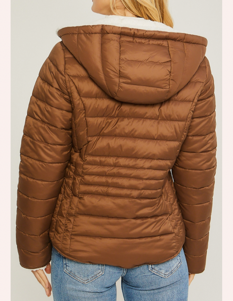 REVERSIBLE PUFFER JACKET