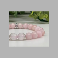 Rose Quartz With Selenite Stretchable Bracelet
