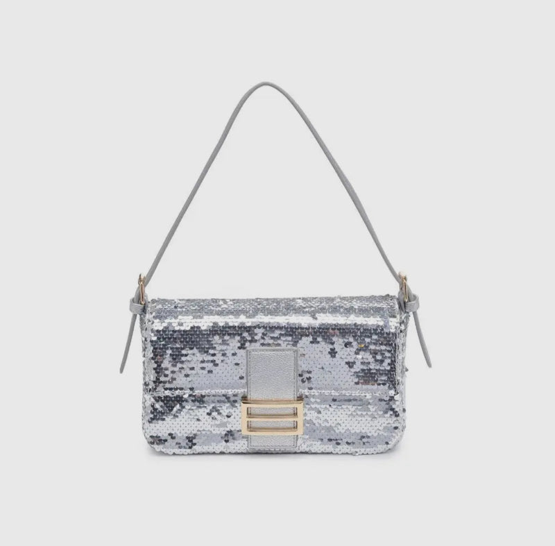 BRONX SEQUIN SHOULDER BAG