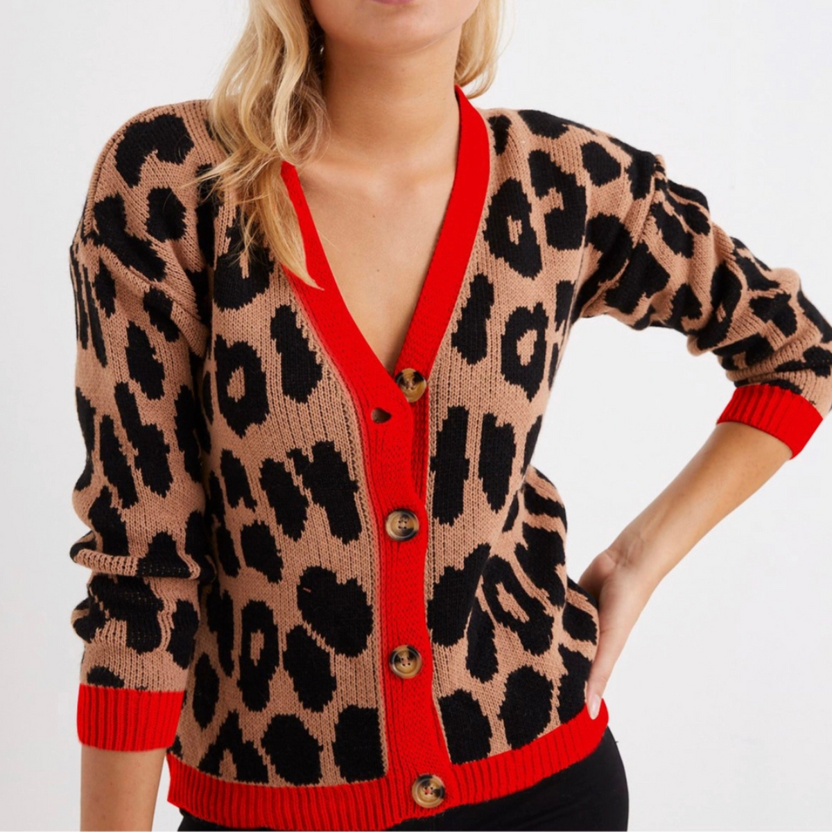 NAYA LEOPARD CARDIGAN