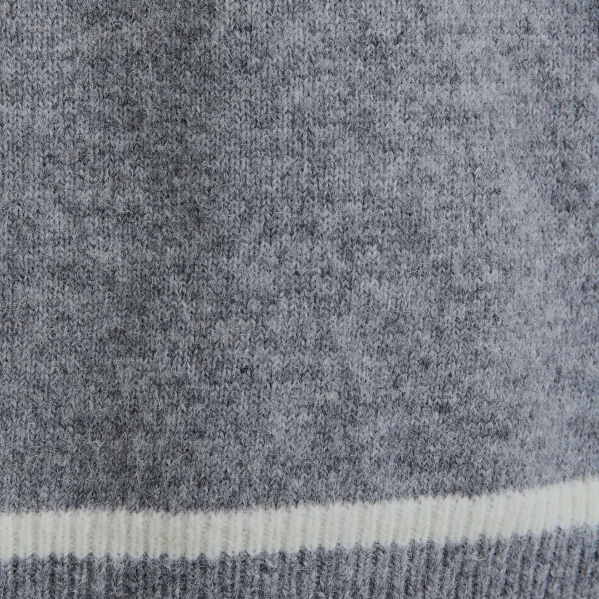 Eloise Knitted Sweater with Blanket Stitch Hem