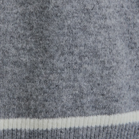 Eloise Knitted Sweater with Blanket Stitch Hem