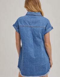 Cassidy Denim Shirt Dress