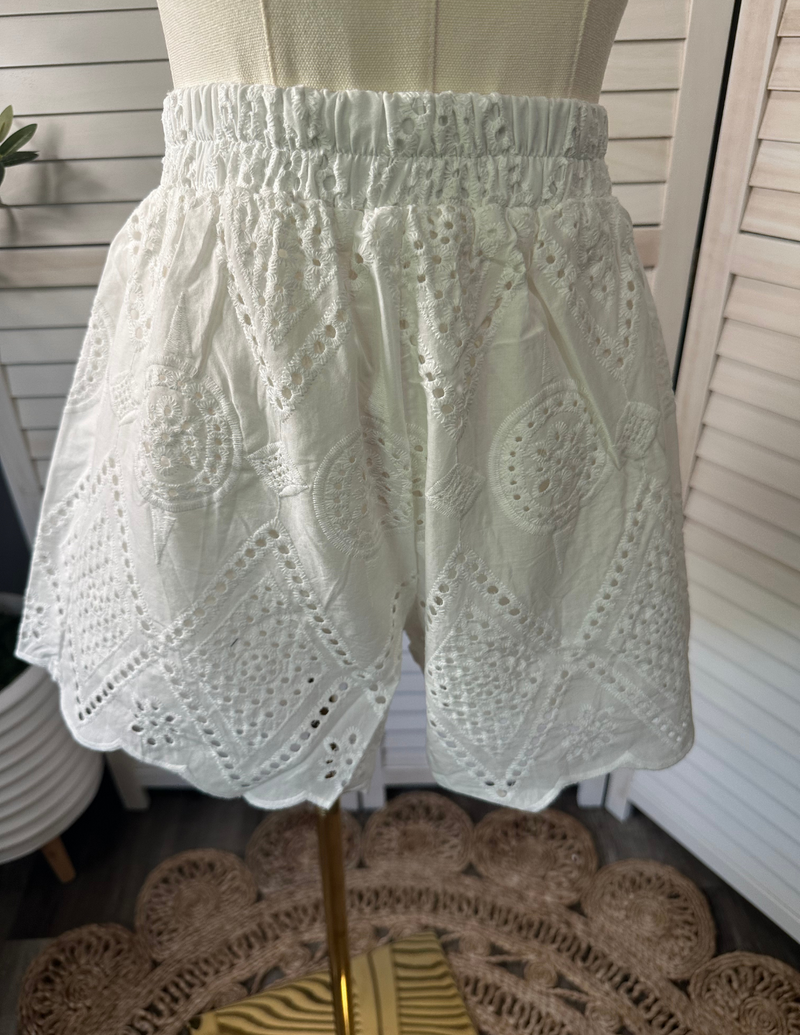 Marisol Eyelet Shorts