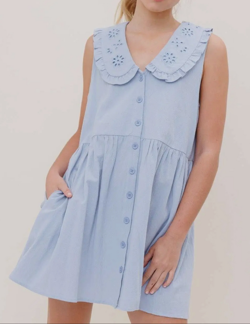 Poppy Collared Mini Dress
