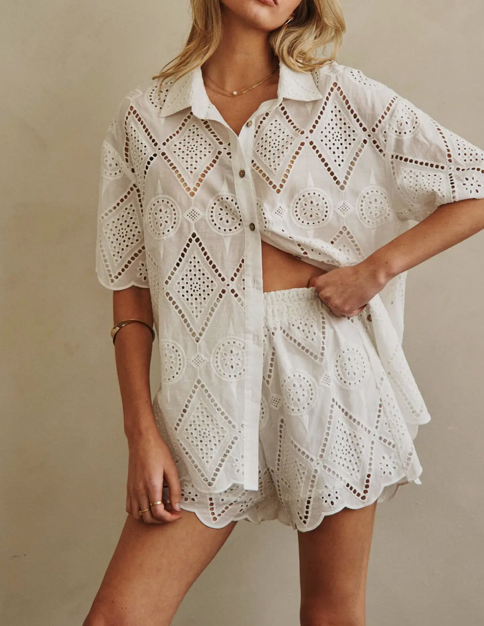 Marisol Eyelet Shorts