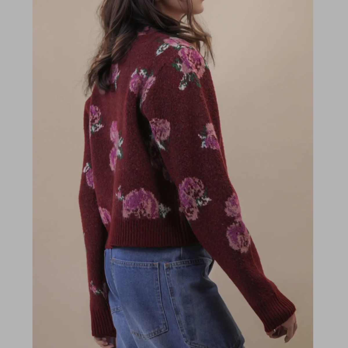 Sophie Floral Button Front Cardigan