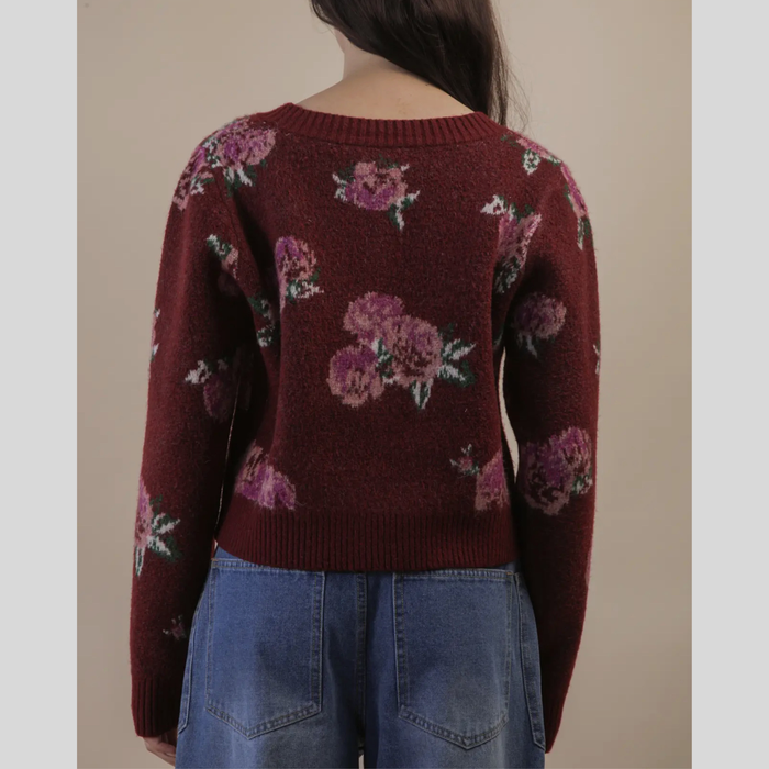 Sophie Floral Button Front Cardigan