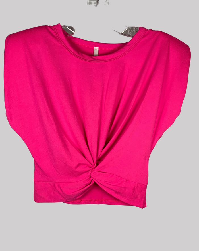 PINKALICIOUS FRONT TWISTED KNOT TOP
