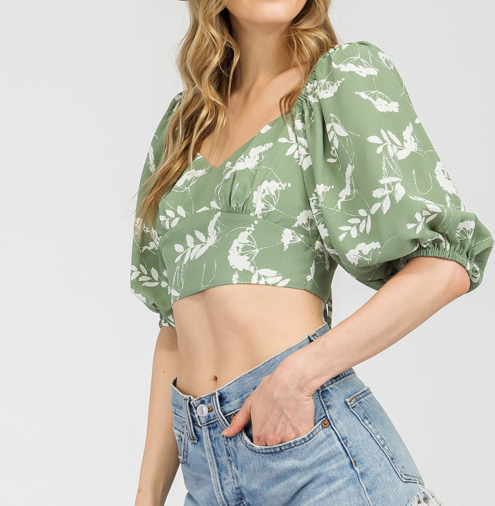 CORA BACK LACE UP TOP