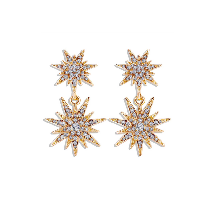 STARBURST DROP EARRINGS