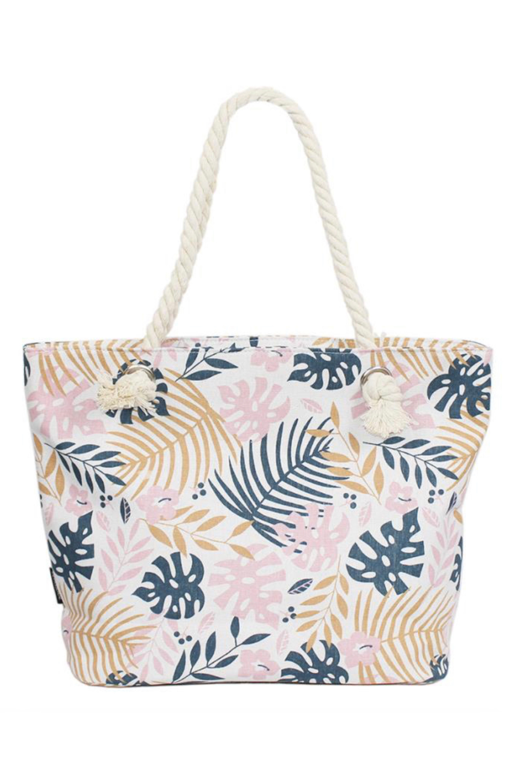 TROPICAL PRINT TOTE