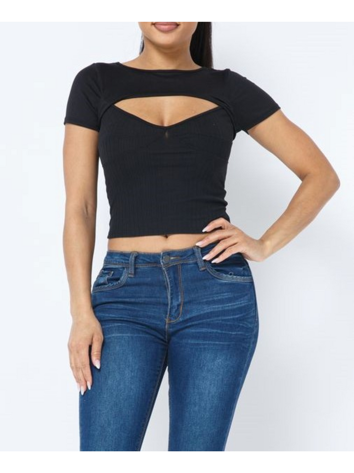 FRONT CUTOUT TOP